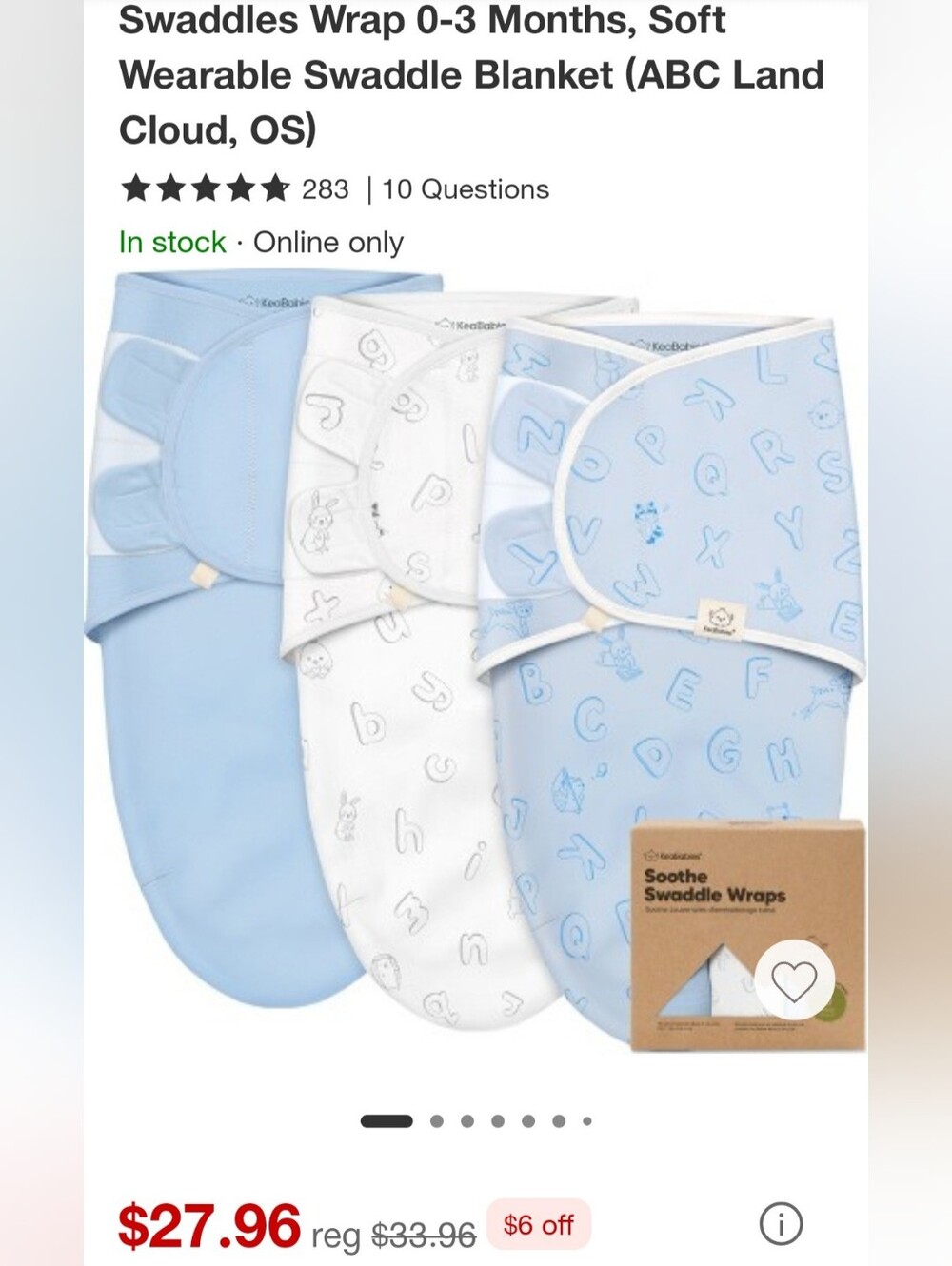 Swaddles Wraps 0-3 Months